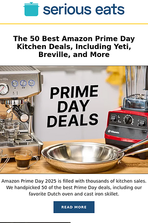The 50 Best Amazon Prime Day Kitchen Deals