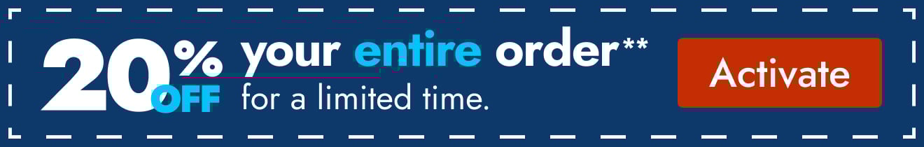 20% off order