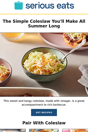 The Simple Coleslaw You'll Make All Summer Long
