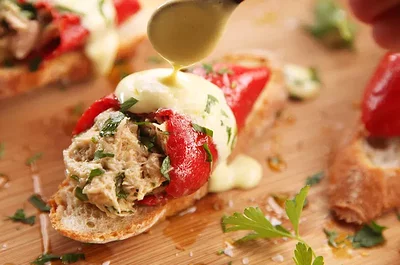 Tuna-Stuffed Piquillo Peppers