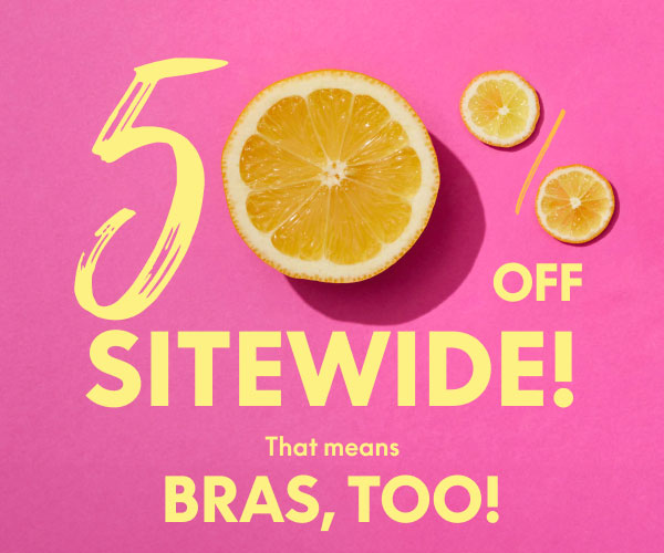 Cyber Sale 50% Off Sitewide