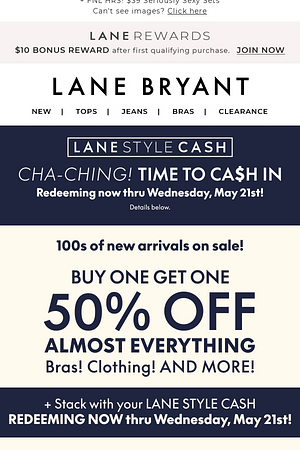 ☀️ BOGO 50% OFF + the NEW BRAS of summer ☀️