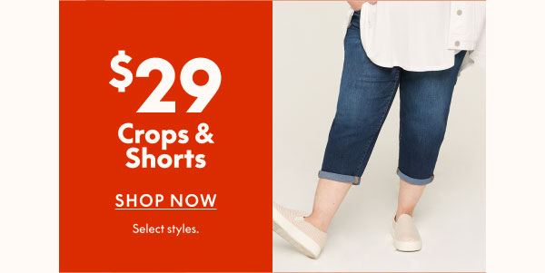 Crops & Shorts $29