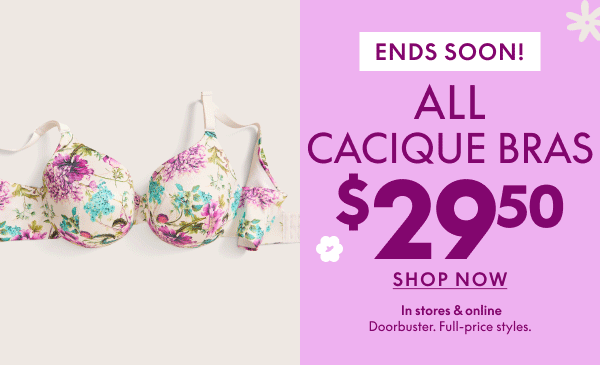 Shop Bras $29.50