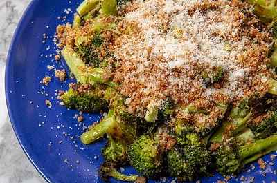 Caesar Roasted Broccoli