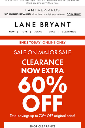 Last day 🚨 EXTRA 60% OFF already-reduced clearance