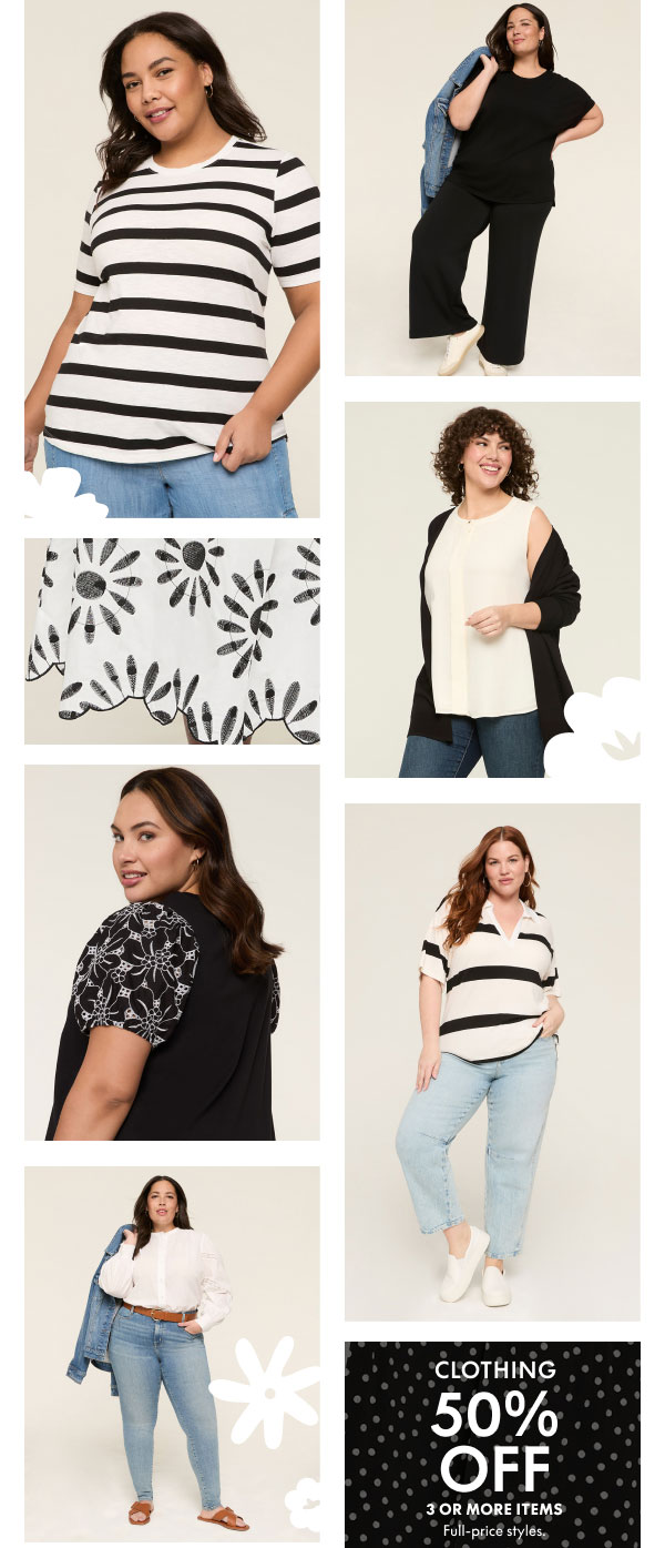 Black, White and Denim