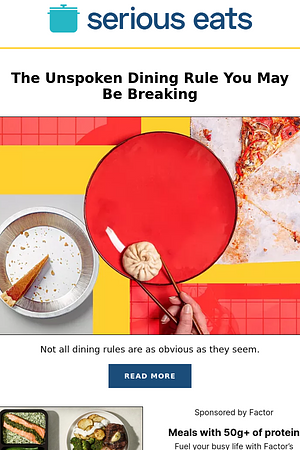 The Unspoken Dining Rule You May Be Breaking