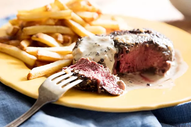 Classic Steak au Poivre