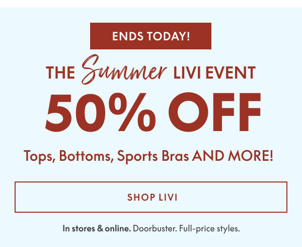 LIVI 50% Off