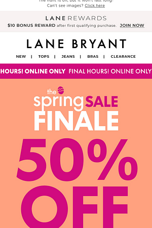 Peep THIS! 50% OFF FINAL HOURS