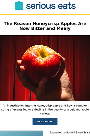 The Reason Honeycrisp Apples Are Now Bitter and Mealy
