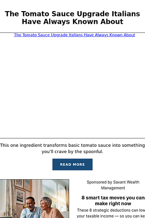 The Tomato Sauce Upgrade Italians Have Always Known About