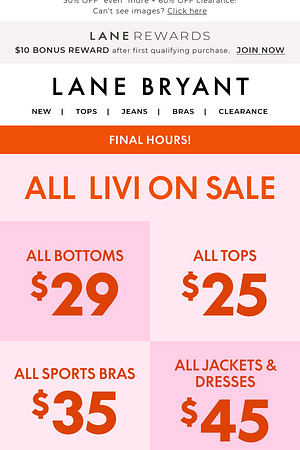 ALL LIVI ON SALE ENDS @ MIDNIGHT!!