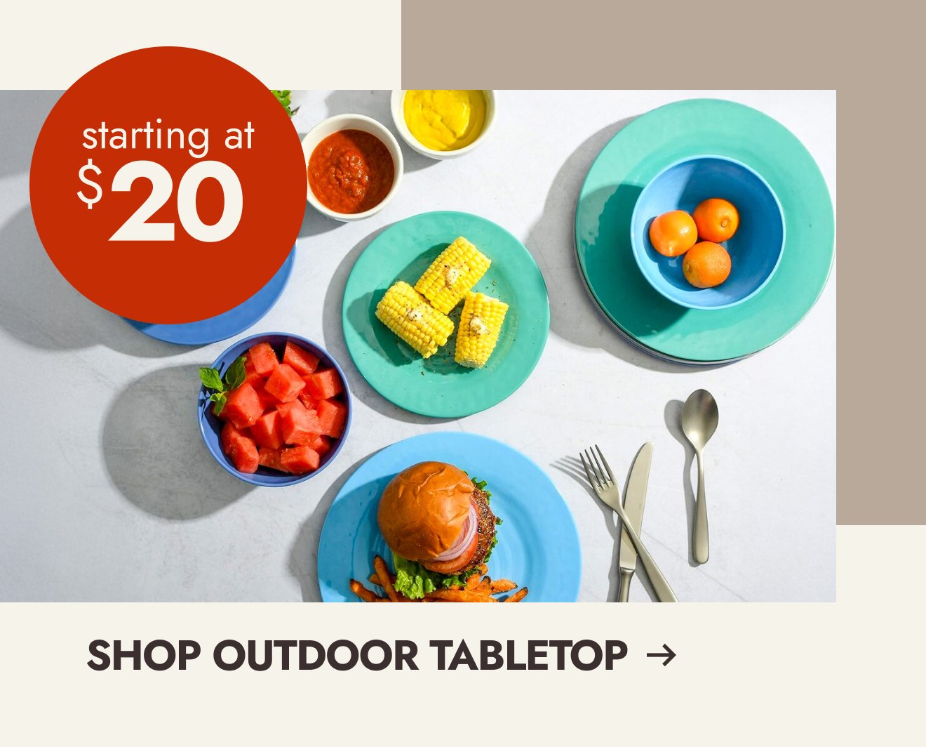 Outdoor Tabletop