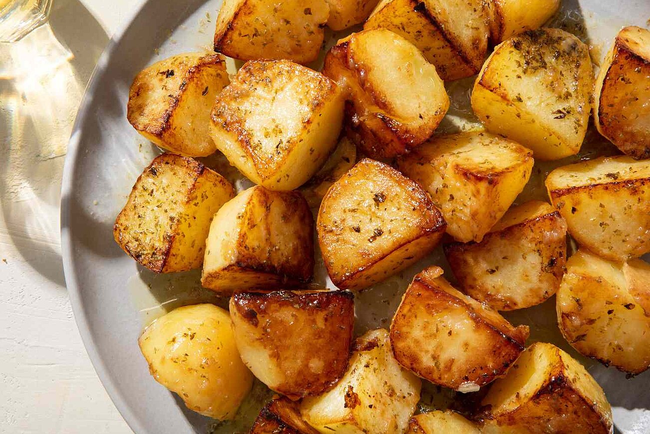 Greek Lemon Potatoes