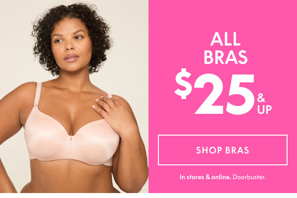 Bras $25 and Up