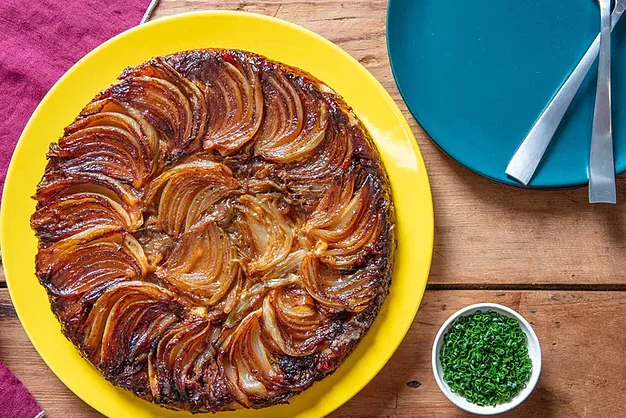 French Onion Soup Tarte Tatin