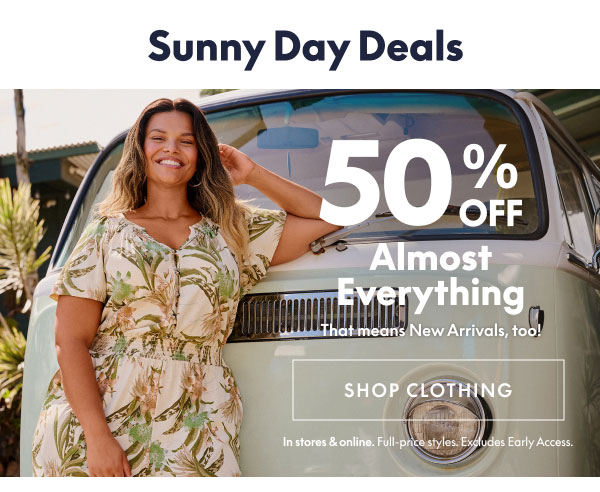 50% Off Almost Everything
