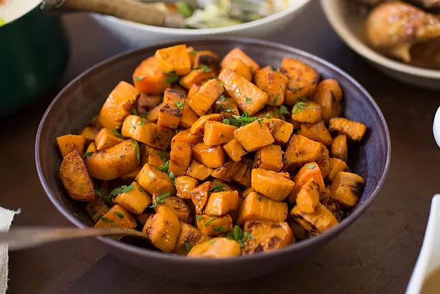 Roasted Sweet Potatoes
