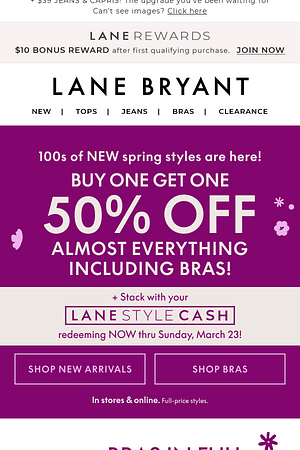 💐 BOGO 50% OFF your spring BRA REFRESH 💐