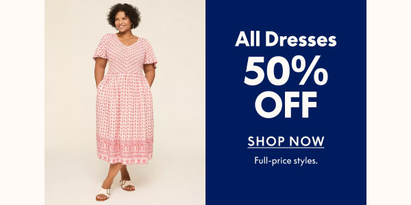 50% Off Dresses
