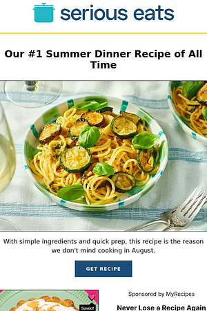 Our #1 Summer Dinner Recipe of All Time