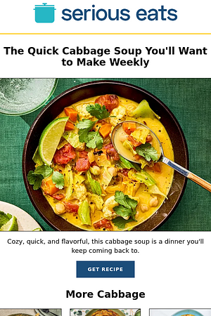 The Quick Cabbage Soup You'll Want to Make Weekly
