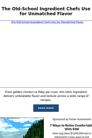 The Old-School Ingredient Chefs Use for Unmatched Flavor