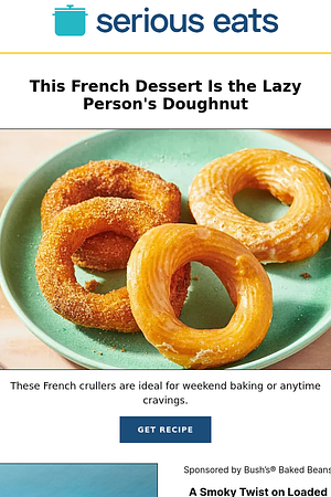 This French Dessert Is the Lazy Person's Doughnut