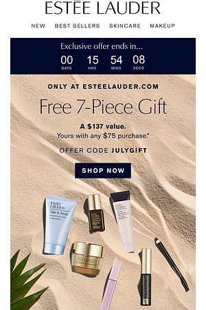 Now Until Midnight ⚡ Free 8-Piece Gift with your purchase.