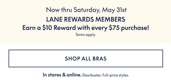 All Bras $29.50