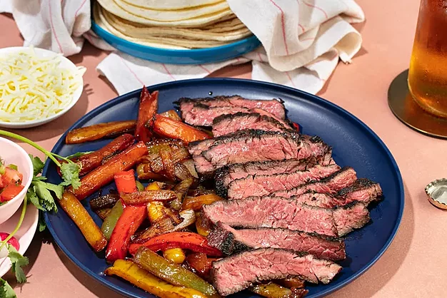 Skirt Steak Fajitas