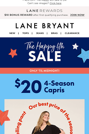 Whoa price drop! $20 4-Season Capris, TONIGHT ONLY