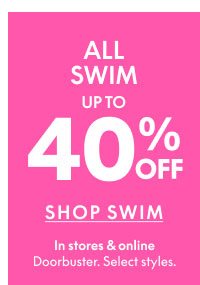 Swim 40% Off
