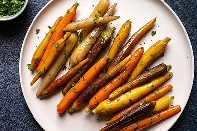 Sous Vide Glazed Carrots