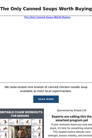 The Only Canned Soups Worth Buying