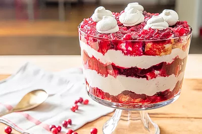 Cranberry Trifle