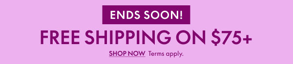 Free Shipping on $75+