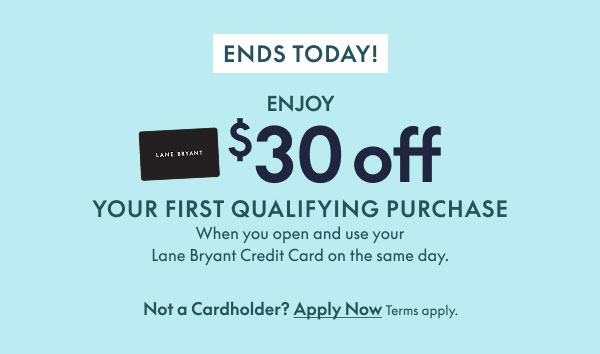 $30 Off First Qualifying Purchase 