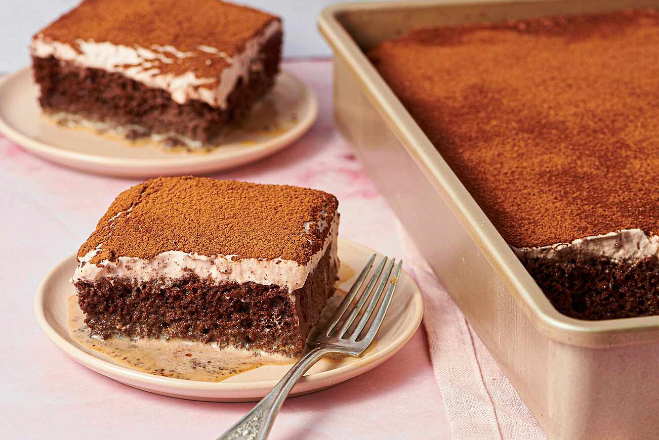 This Luscious Cake Is the Perfect Pairing of Coffee and Chocolate