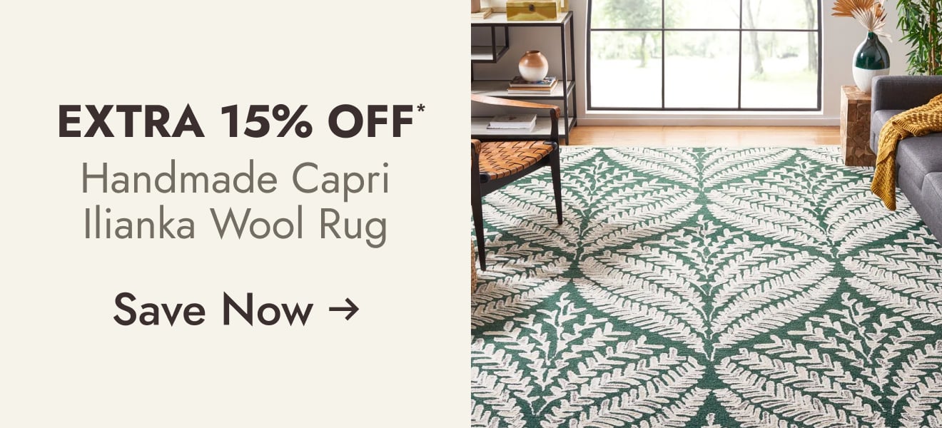Handmade Capri Ilianka Wool Rug