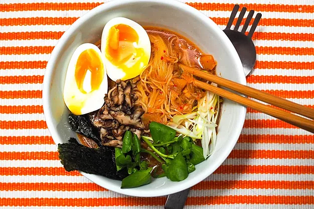 Quick Kimchi Ramen