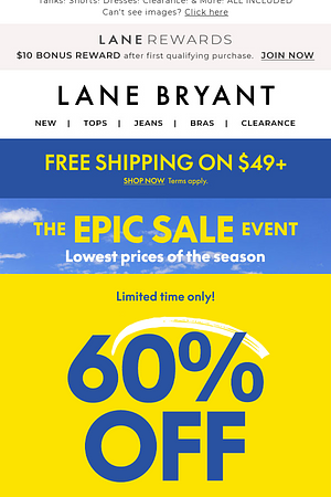 🔔 LAST CHANCE for 60% OFF 4+ items! 🔔
