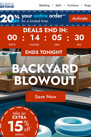 🚨Backyard Blowout ENDS TONIGHT🚨