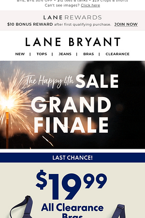 MINUTES left for $19.99 BRAS + $4.99 PANTIES