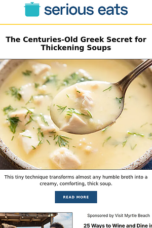The Centuries-Old Greek Secret for Thickening Soups