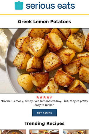 Greek Lemon Potatoes
