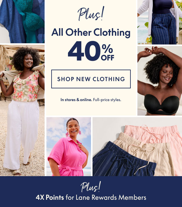All Other Clothing 40% Off
