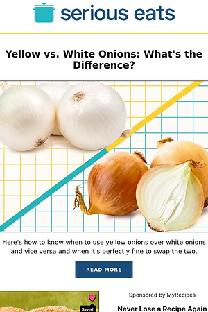Yellow vs. White Onions: What's the Difference?